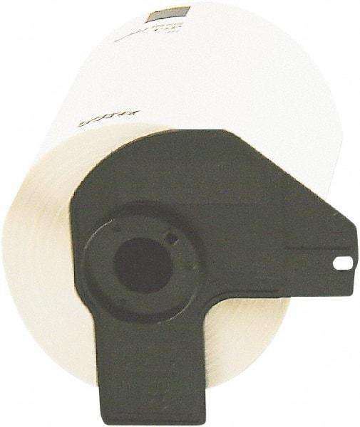 Brother - 6" Wide x 6" Long, White Paper Shipping Label - For Label Maker - Eagle Tool & Supply