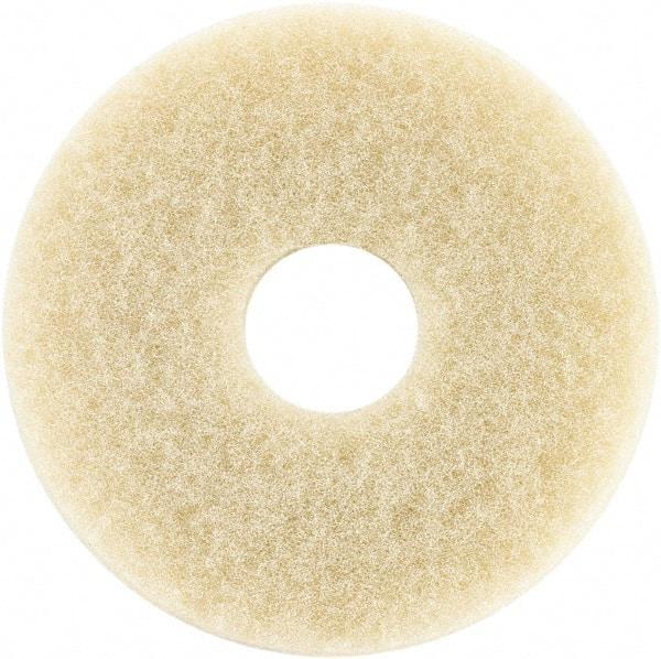 Oreck - Polishing Pad - 12" Machine, Beige Pad, Cotton - Eagle Tool & Supply