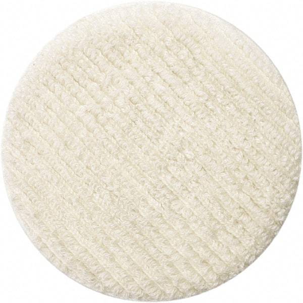 Oreck - Polishing Pad - 12" Machine, White Pad, Cotton - Eagle Tool & Supply