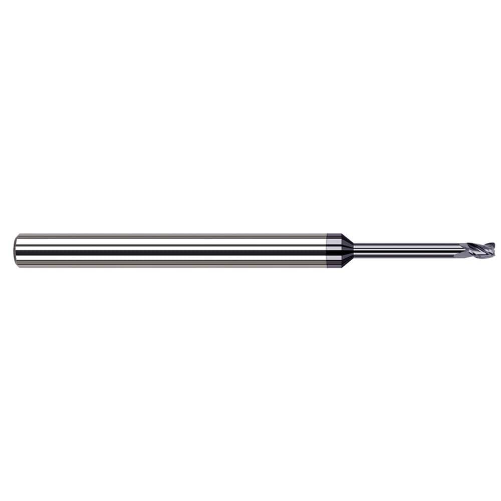 Harvey Tool - 5/32" Diam 4 Flute Solid Carbide 1/64" Corner Radius - Exact Industrial Supply