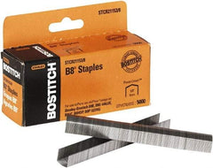 Stanley Bostitch - 0.38" Leg Length, Steel Standard Staples - 45 Sheet Capacity, For Use with Bostitch B8 Staplers - Eagle Tool & Supply