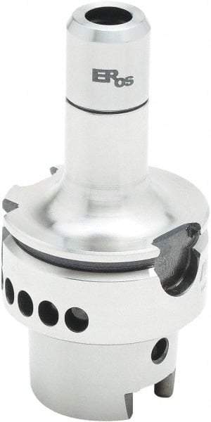 Parlec - 0.04" to 13/32" Capacity, 2.36" Projection, HSK40A Hollow Taper, ER16 Collet Chuck - 13/32" Shank Diam - Exact Industrial Supply
