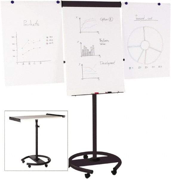 MasterVision - Magnetic Dry Erase Easel - 41" High - Eagle Tool & Supply