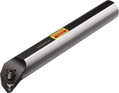Sandvik Coromant - 70mm Min Bore Diam, 300mm OAL, 40mm Shank Diam, S..CRSNR/L Indexable Boring Bar - Left Hand - Eagle Tool & Supply