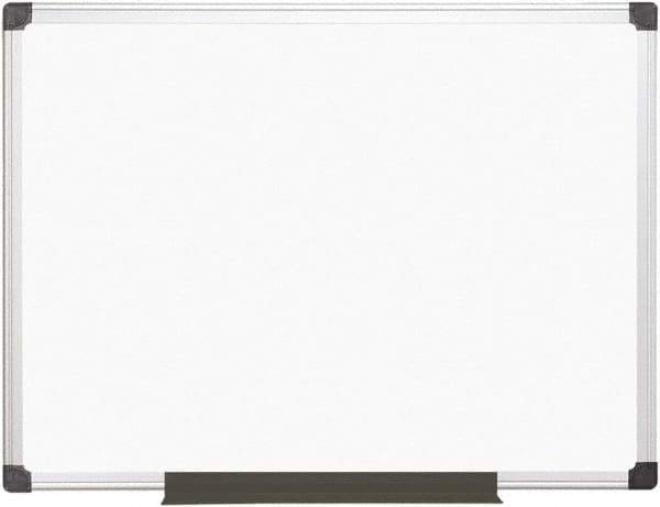 MasterVision - 36" High x 48" Wide Magnetic Dry Erase Board - Steel - Eagle Tool & Supply
