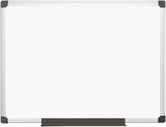 MasterVision - 36" High x 48" Wide Magnetic Dry Erase Board - Steel - Eagle Tool & Supply