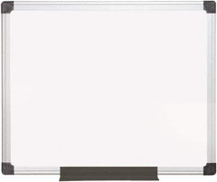 MasterVision - 24" High x 36" Wide Magnetic Dry Erase Board - Steel - Eagle Tool & Supply