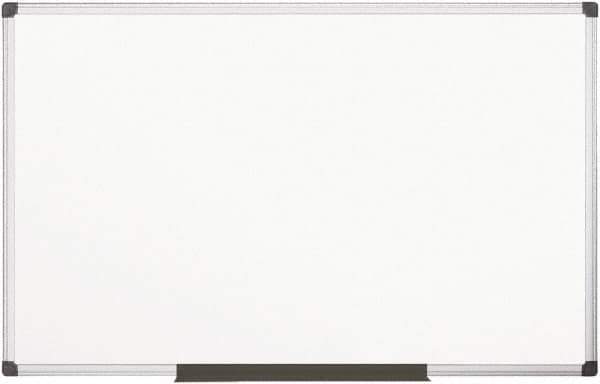 MasterVision - 48" High x 96" Wide Magnetic Dry Erase Board - Porcelain/Steel - Eagle Tool & Supply