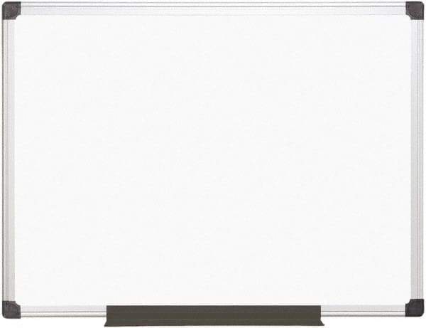 MasterVision - 36" High x 48" Wide Magnetic Dry Erase Board - Porcelain/Steel - Eagle Tool & Supply