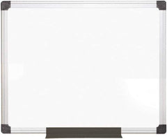 MasterVision - 24" High x 36" Wide Magnetic Dry Erase Board - Porcelain/Steel - Eagle Tool & Supply