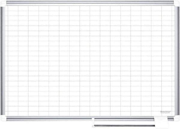 MasterVision - 48" High x 72" Wide Magnetic Dry Erase Calendar - Steel - Eagle Tool & Supply