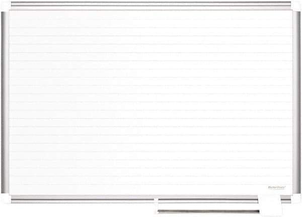 MasterVision - 36" High x 48" Wide Magnetic Dry Erase Calendar - Steel - Eagle Tool & Supply