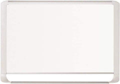 MasterVision - 24" High x 36" Wide Magnetic Dry Erase Board - Porcelain/Steel - Eagle Tool & Supply