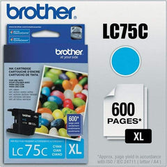 Brother - Cyan Ink Cartridge - Use with Brother MFC-J280W, J425W, J430W, J435W, J5910DW, J625DW, J6510DW, J6710DW, J6910DW, J825DW, J835DW - Eagle Tool & Supply