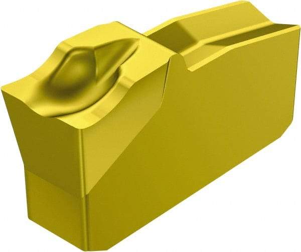 Sandvik Coromant - R151.230 5E 2135 Grade, 0.1181" Cutting Width, Carbide Cutoff Insert - 5° Right Hand Lead Angle, 0.0079" Cnr Rad, TiCN/Al2O3/TiN Coated - Eagle Tool & Supply