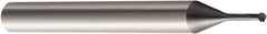 Sandvik Coromant - 1/4 UNC, 0.1909" Cutting Diam, 3 Flute, Solid Carbide Helical Flute Thread Mill - Internal Thread, 1/8" LOC, 57mm OAL, 6mm Shank Diam - Eagle Tool & Supply