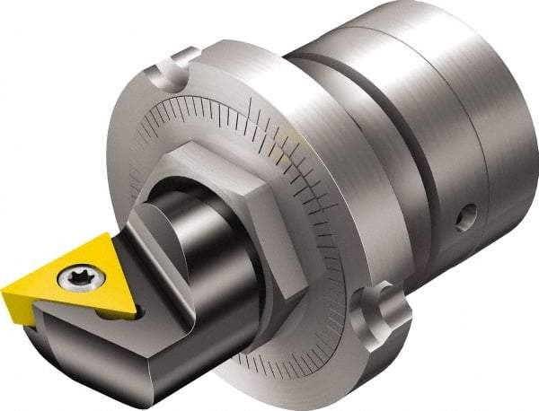 Sandvik Coromant - Right Hand Cut, 25.2mm Min Bore Diam, Boring Cartridge - R/L148C (A) Insert, 25.15mm OAL, 90° Lead Angle - Eagle Tool & Supply