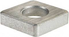 Sandvik Coromant - 3/4" Inscribed Circle, Toolholder Shim for Indexables - 1/4" Thick, 171.31 Shim Style, Positive Rake, Left Hand, Right Hand Cut - Eagle Tool & Supply