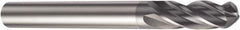 Sandvik Coromant - 8mm Diam, 19mm LOC, Solid Carbide Ball End Mill - AlCrN Finish, 100mm OAL, 8mm Shank Diam, Ball Flute - Eagle Tool & Supply