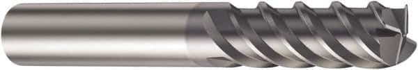 Sandvik Coromant - 8mm, 4 Flute, Single End, Solid Carbide, 1mm Corner Radius End Mill - 63mm OAL, Right Hand Flute, 20mm LOC, Right Hand Cut - Eagle Tool & Supply