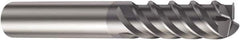 Sandvik Coromant - 10mm, 4 Flute, Single End, Solid Carbide, 1.5mm Corner Radius End Mill - 72mm OAL, Right Hand Flute, 26mm LOC, Right Hand Cut - Eagle Tool & Supply