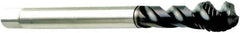 Sandvik Coromant - 5/16-18 UNC 3 Flute 2BX Modified Bottoming Spiral Flute Tap - Powdered Metal, CoolTop Finish, 3.5433" OAL, Right Hand Flute, Right Hand Thread, Series CoroTap 300 - Eagle Tool & Supply
