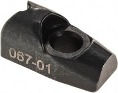 Sandvik Coromant - 1/4" Inscribed Circle, Toolholder Shim for Indexables - 1/4" Thick, 5321 067 Shim Style, Positive Rake, Left Hand, Right Hand Cut - Eagle Tool & Supply