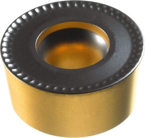Sandvik Coromant - RCMT64 RCMT Grade 4325 Carbide Turning Insert - TiCN/Al2O3/TiN Finish, Round, 3/4" Inscr Circle, 1/4" Thick - Eagle Tool & Supply