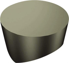 Sandvik Coromant - RCGX24 Grade 670 Ceramic Turning Insert - Uncoated, Round, 1/4" Inscr Circle, 1/4" Thick - Eagle Tool & Supply