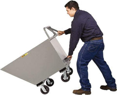Little Giant - 2,000 Lb Load Capacity, 1/3 Cu Yd, Steel Tilt Truck - 24" Wide x 45" Long x 38" High - Eagle Tool & Supply