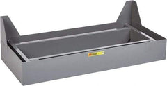 Little Giant - 25 Gal Sump, Steel Spill Deck or Pallet - 45-1/4" Long x 20-1/4" Wide x 13-1/4" High - Eagle Tool & Supply