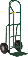 Little Giant - 600 Lb Capacity 49" OAH Hand Truck - Loop Handle, Steel, Flat-Free Microcellular Foam Wheels - Eagle Tool & Supply