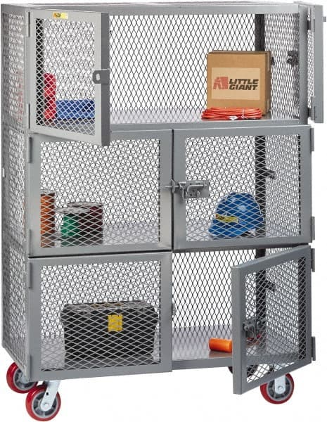 Little Giant - 6 Door, 3 Tier, Storage Cabinets & Lockers - Eagle Tool & Supply