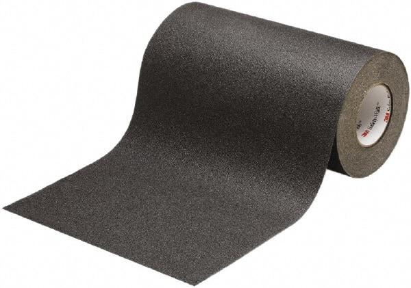 Ability One - Black Solid Color Anti-Slip Vinyl Tape - 24" Wide x 60' Long x 0.028" Thick, General Traffic - Eagle Tool & Supply