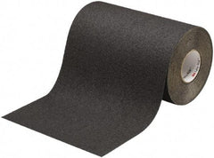 Ability One - Black Solid Color Anti-Slip Vinyl Tape - 48" Wide x 60' Long x 0.045" Thick, General Traffic - Eagle Tool & Supply