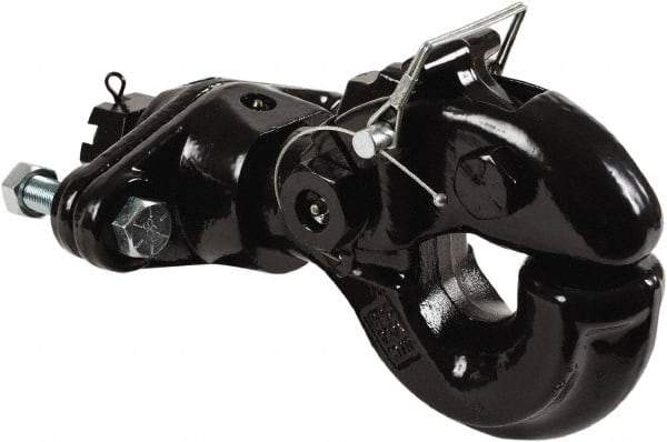 Buyers Products - 60,000 Lb Capacity Swivel Pintle Hook - For Use with Trailers - Eagle Tool & Supply