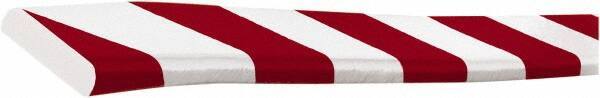 PRO-SAFE - Polyurethane Foam Type F Surface Guard - Red/White - Eagle Tool & Supply