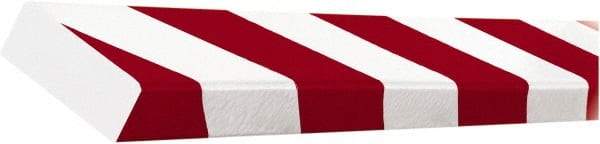 PRO-SAFE - Polyurethane Foam Type D Surface Guard - Red/White - Eagle Tool & Supply