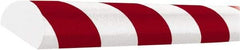 PRO-SAFE - Polyurethane Foam Type C Surface Guard - Red/White - Eagle Tool & Supply