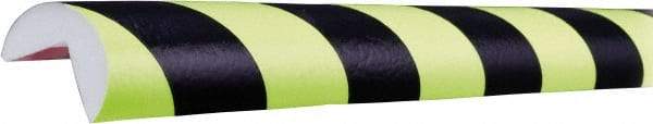 PRO-SAFE - Polyurethane Foam Type A Corner Guard - Fluorescent Yellow - Eagle Tool & Supply