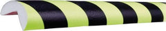 PRO-SAFE - Polyurethane Foam Type A Corner Guard - Fluorescent Yellow - Eagle Tool & Supply