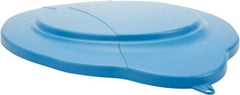 Vikan - 5 Gal Polypropylene Pail Lid - Blue, For Use with Vikan 5 Gal Pail - Eagle Tool & Supply