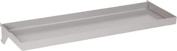 Little Giant - Mobile Work Center Accessory - 12" Wide x 33-3/4" Deep x 4" High, Steel, Gray - Eagle Tool & Supply