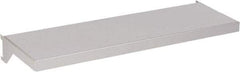 Little Giant - Mobile Work Center Accessory - 12" Wide x 33-3/4" Deep x 4" High, Steel, Gray - Eagle Tool & Supply
