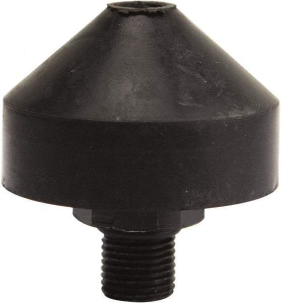 Value Collection - Blow Gun Rubber Tip - 1/4 NPT, 1.6" Hose Length - Eagle Tool & Supply