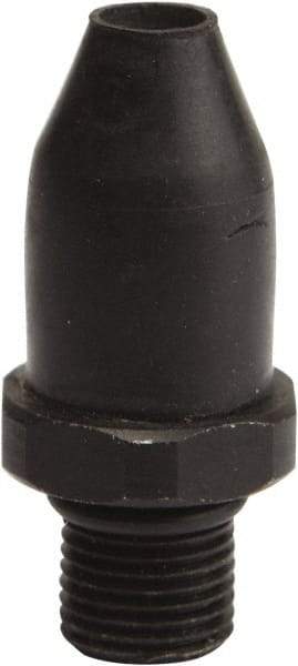 Value Collection - Blow Gun Rubber Tip - 1/4 NPT, 1.4" Hose Length - Eagle Tool & Supply