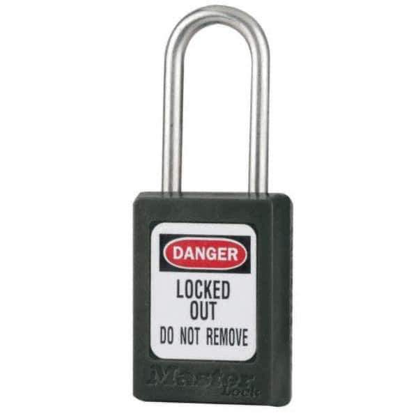 Master Lock - Lockout Padlocks Key Type: Keyed Different Key Retaining: Retaining Key - Eagle Tool & Supply