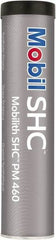 Mobil - 13.7 oz Cartridge Lithium High Temperature Grease - Off White, High/Low Temperature, 350°F Max Temp, NLGIG 1-1/2, - Eagle Tool & Supply