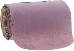 3M - 6" Diam, 180 Grit Ceramic Adhesive PSA Disc - Very Fine Grade, Purple, Paper Backing, Flexible, Use with Random Orbital Sanders - Eagle Tool & Supply