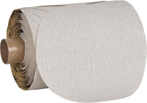 3M - 5" Diam, 120 Grit Ceramic Adhesive PSA Disc - Eagle Tool & Supply